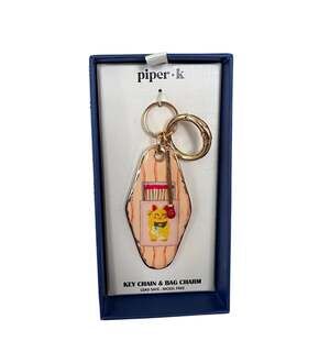 piper•k Feeling Lucky Cat Match Box Keychain & Bag Charm